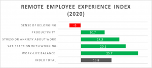 Employee experience of home working